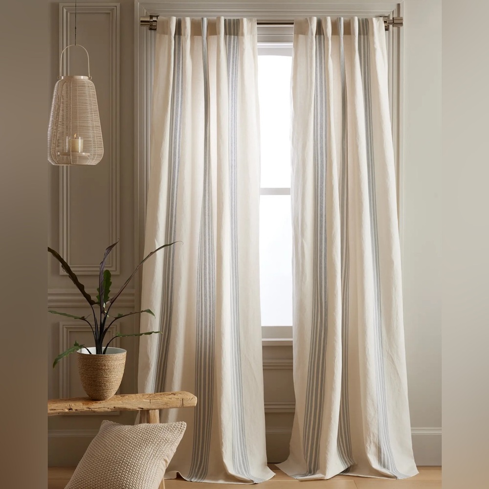 Quince Cream Curtains